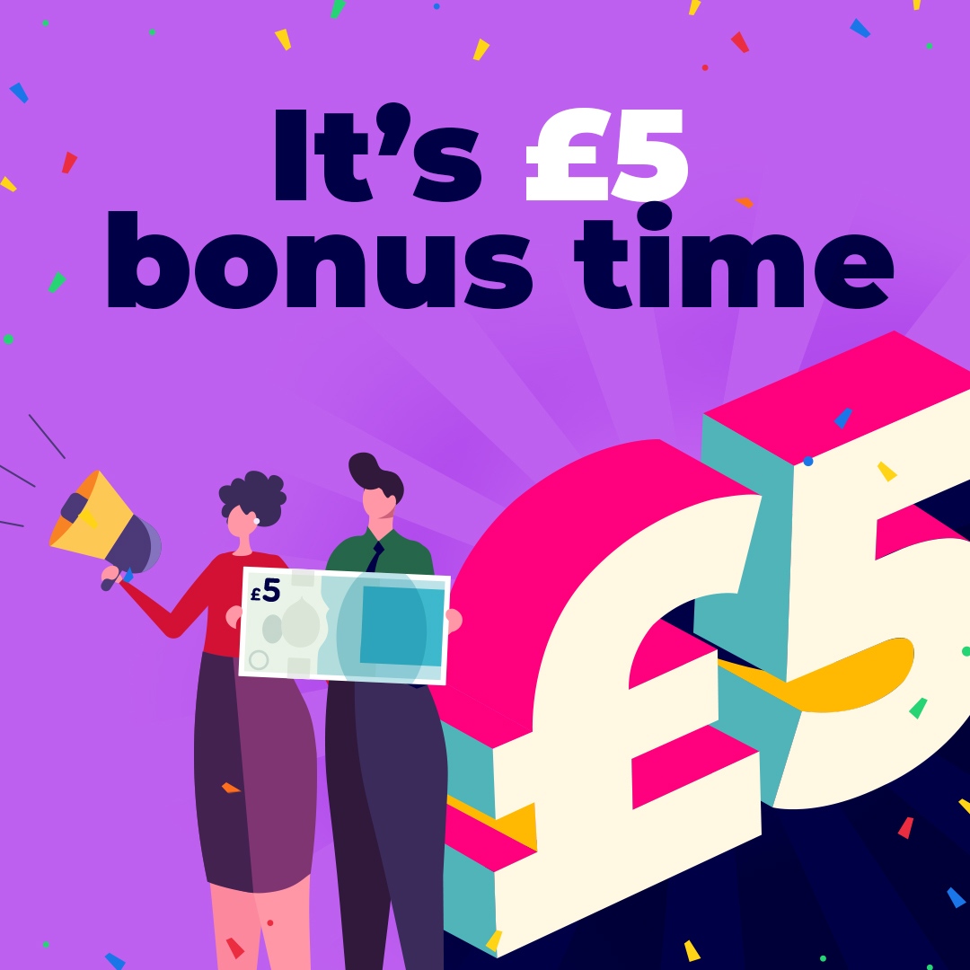 Get a £5 bonus donation when you invite someone new to join #easyfundraising and when they raise their first £5 - we'll match it! It's an easy way to raise a FREE donation for your cause.

Invite someone to join today: l8r.it/JYGf