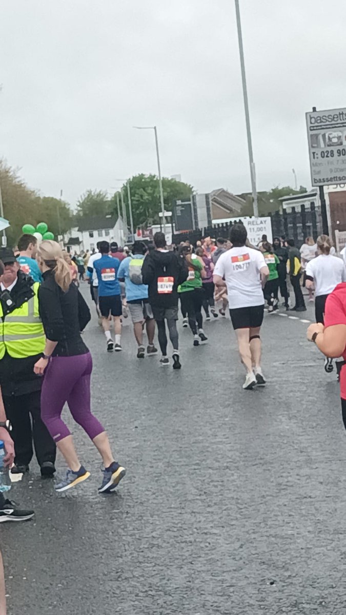 PositiveTalkNI's tweet photo. Leg 2 underway...
#godrewgo
#belfastcitymarathon2022 https://t.co/RIigyX5QhJ