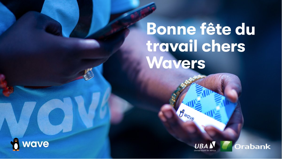 wavemm_mali's tweet photo. “La chance aide parfois, le travail toujours.”
Au nom de tout le personnel de Wave, nous souhaitons à toutes et à tous une bonne fête du travail.
#ikawariyitayé #wavemali https://t.co/F77bknDMMi