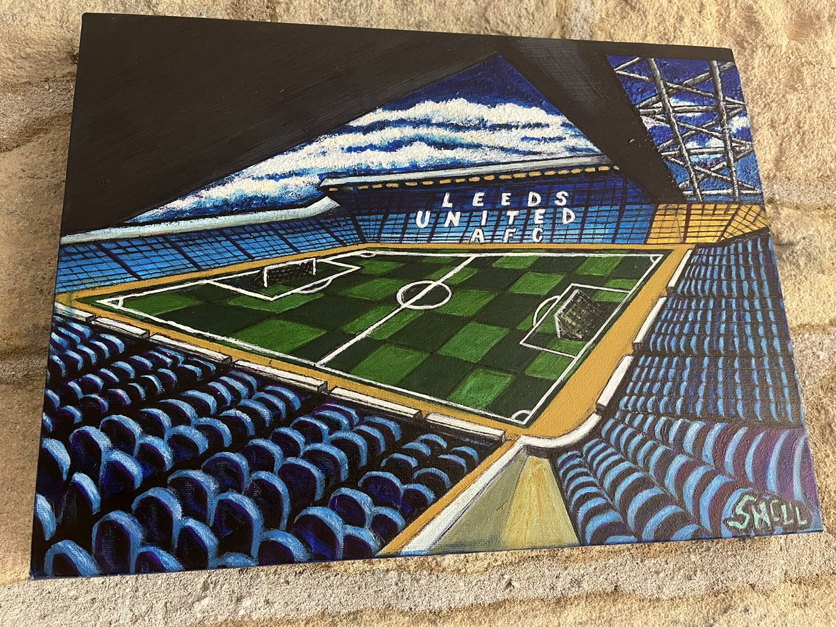 Great 7th birthday painting for Reuben by Shell <a href="/LUFC/">Leeds United</a>