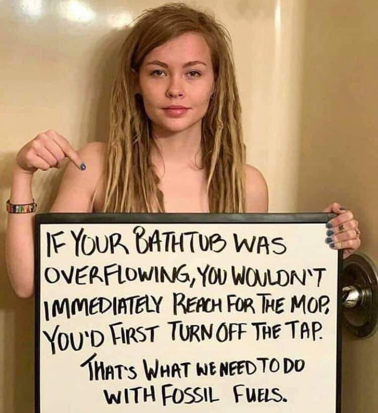 #ClimateResistance a cause the entire world should support. RT <a href="/publicaro/">PubliCaro</a>: True, true. #EndFossilFuels #keepitintheground