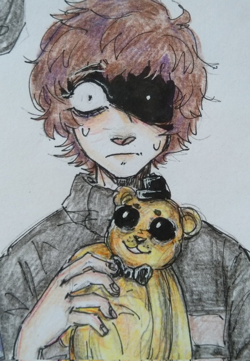 shitiamtired's tweet photo. #fnaf #cryingchild #evanafton 
A little bit more of CC https://t.co/UlNwD9EULs