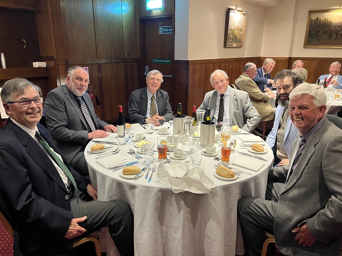 GoddersSteve's tweet photo. Delighted to have been invited to South Hockey League Dinner at ⁦@unionjackclub⁩ 
Opportunity to remember Mike Ward who did so much for the league &amp; hockey in general. His friend Andy Chrystie reminding us all of his contribution. 

#hockey #southhockeyleague https://t.co/6Fk6894vVU