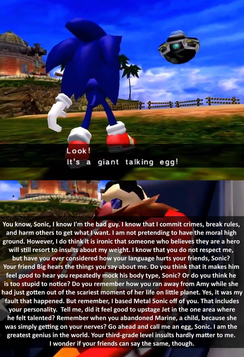 EmperorBigD's tweet photo. #SonicTheHedgehog3 Spoilers. https://t.co/EQXPUYkyS1