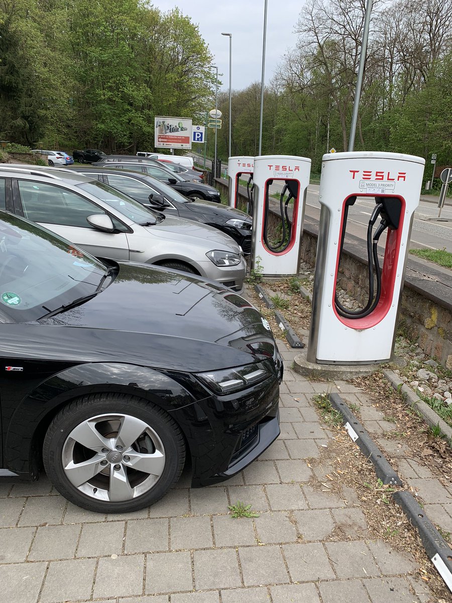 First time seeing these models on the road… #tesla