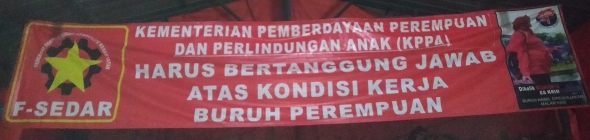 Andriisun69's tweet photo. #IndonesiaBoikotAice
#TolakAICEsponsorpialaduniaQatar2022
KPPA harus bertanggung jawab atas kondisi kerja buruh perempuan https://t.co/xoSx1di8XG