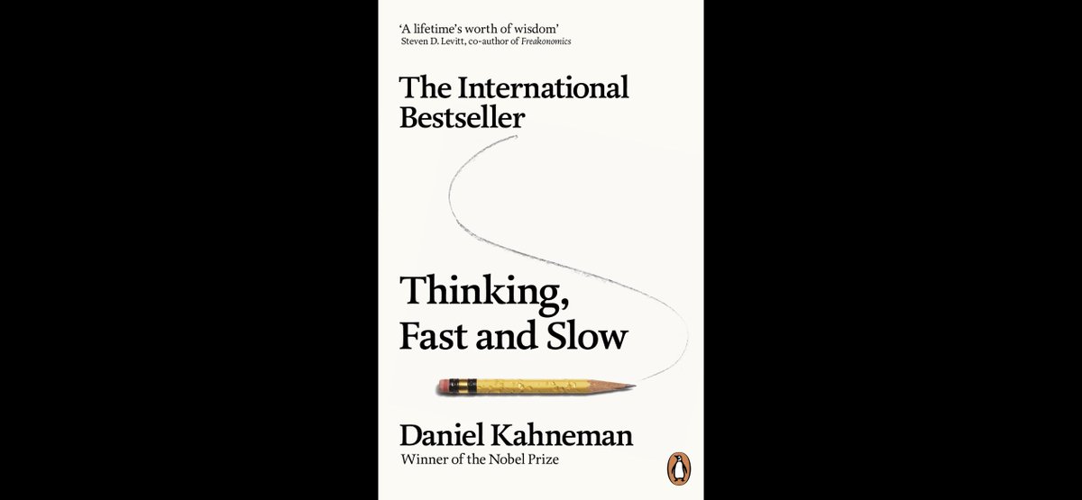 En su libro "Thinking Fast and Slow" Daniel Kahneman explica cómo tomamos decisiones y como nos afectan los sesgos cognitivos.

Os resumo las 10 ideas que me parecen más interesantes.

Hilo. 🧵