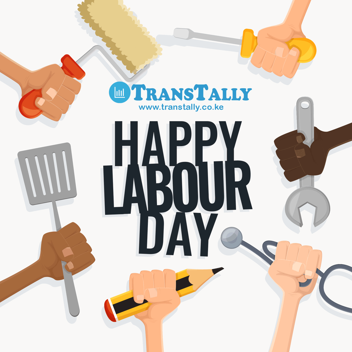 Trans_Tally's tweet photo. The strength of the nation lies in its labour force. 
Warm wishes on this International #LabourDay !!

https://t.co/v6JKdFcGCg

#TransTally
#2022ElectionKE #GE2022 
#TransparentElectionKE
#LabourDay2022 https://t.co/b7n5LcjoCJ