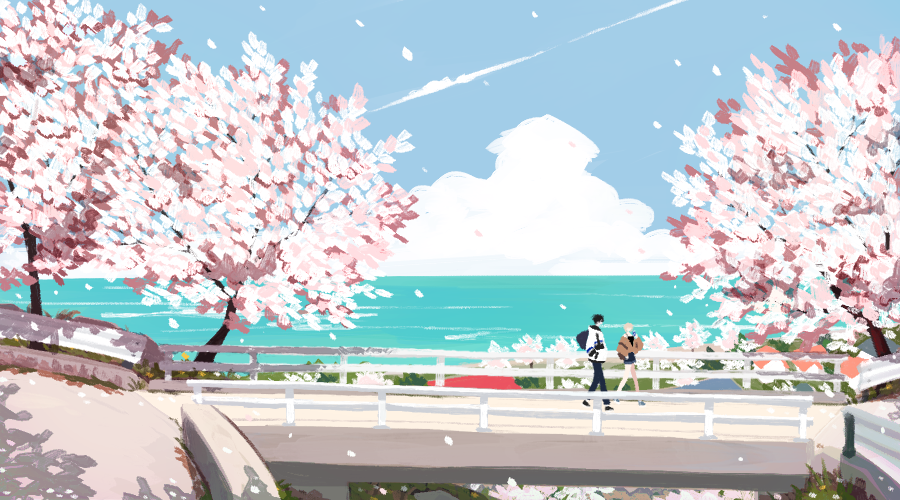 C__EKA's tweet photo. 🌻 안녕하세요~ 그간 작업한 '2인 풍경화 일러스트' 커미션(&amp;개인 작업)을 정리해두려고 타래 만들었습니다! 이 커미션은 콜리에도 등록해두었는데, 개인 사정으로 정식 개장은 7월 이후나 될 것 같아요... 롱런하길 바라며 응원합니다 콜리!! https://t.co/6nEIlCZ8Wt https://t.co/CZTbYBTAZ0