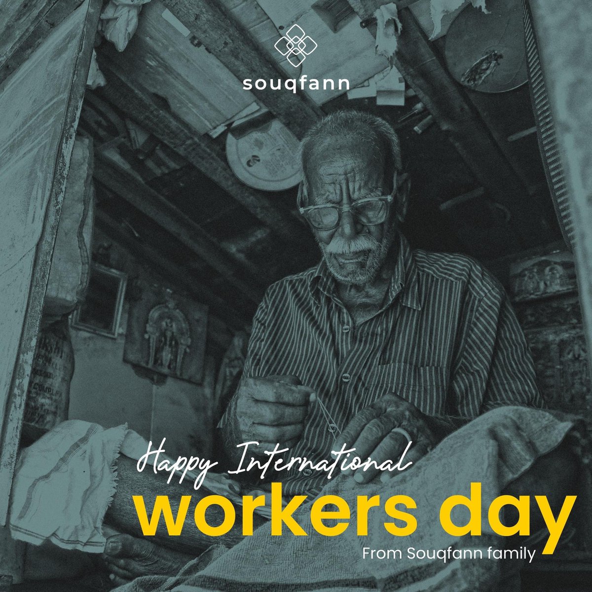 To all the heroes, thank you for your continuous efforts 👷‍♂️📄
عيد عُمال سعيد
#InternationalWorkersDay #WorkersDay #souqfann #HandMade #supportlocal