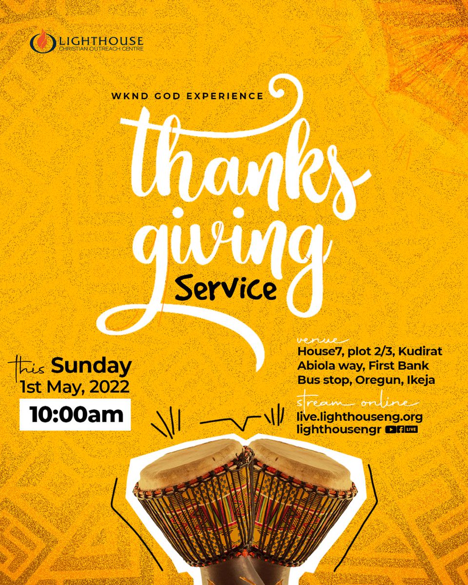 lighthousengr's tweet photo. Welcome to the 5th! 
Hello, Welcome to Church. We continue in our  biblical prayers series today. Allow God to work ‘in you’ and walk with you all through this month. 
 
Join us now @
https://t.co/ZlLJLF9whv or https://t.co/uqt3jKDasq
LighthouseGX #Effectiveprayers #Thanksgiving https://t.co/m2tce7Mj45