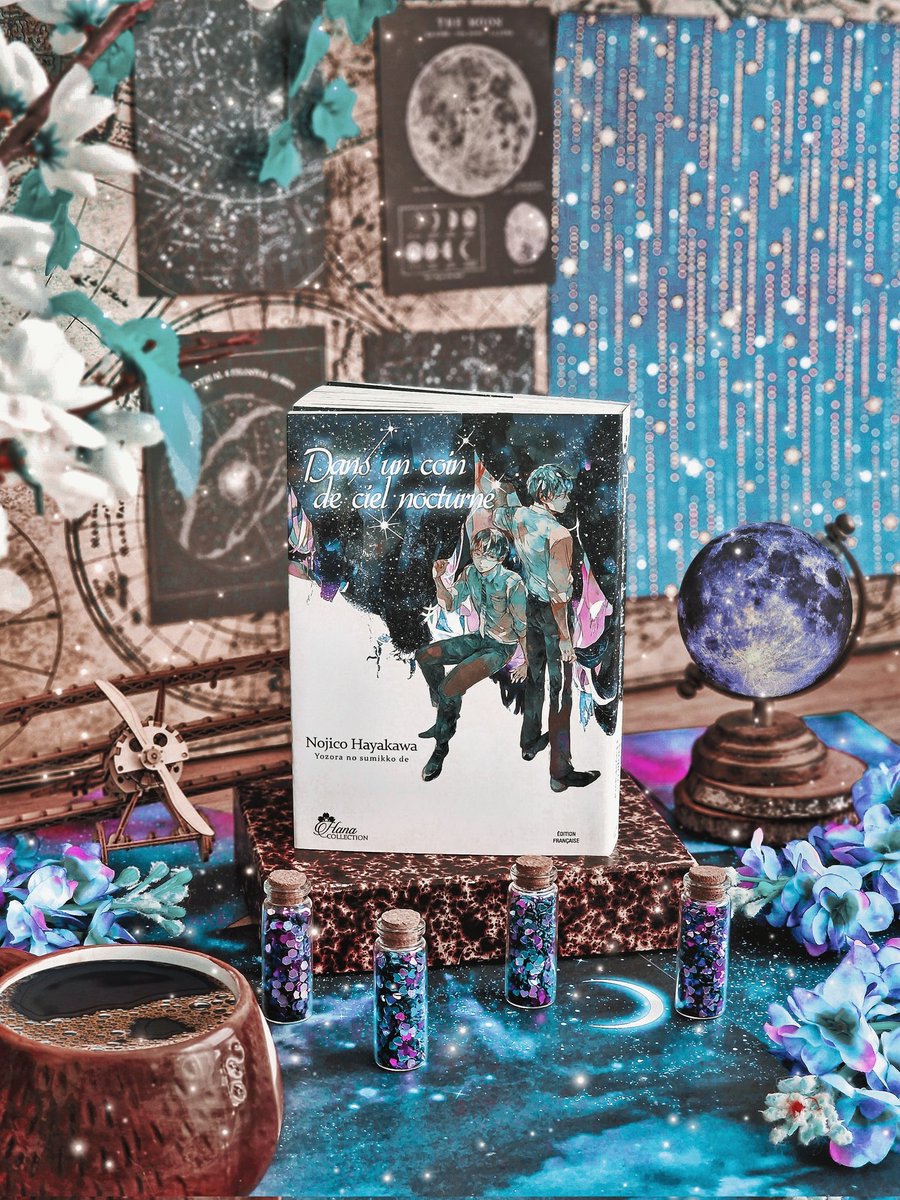 sandravkbook's tweet photo. Chronique sur un beau One Shot : https://t.co/qMA4u48UQG #dansuncoindecielnocturne #hanaedition #hanacollection #hanayaoi https://t.co/skIjmHh14J