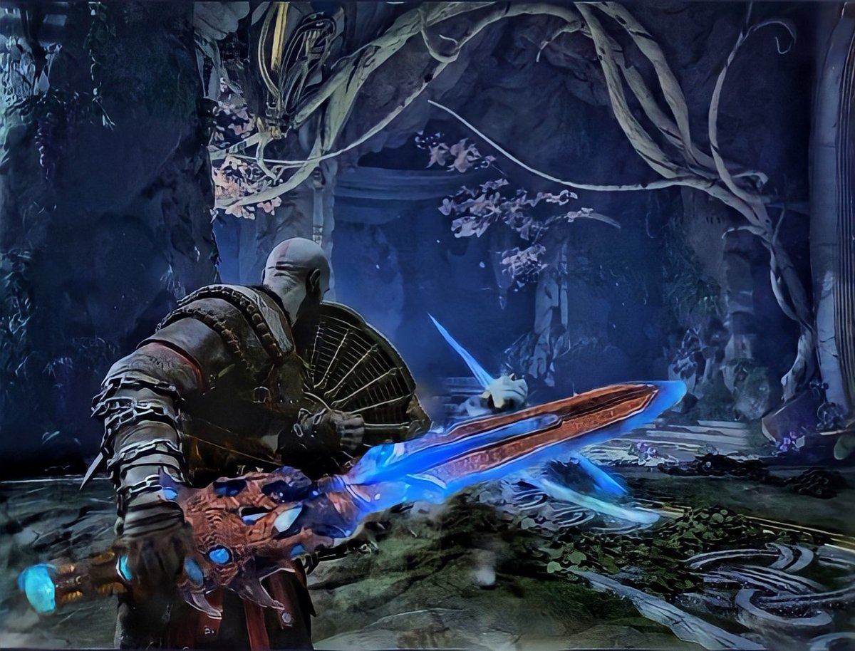 How strong would current Kratos be with the Blade of Olympus? :  r/GodofWarRagnarok