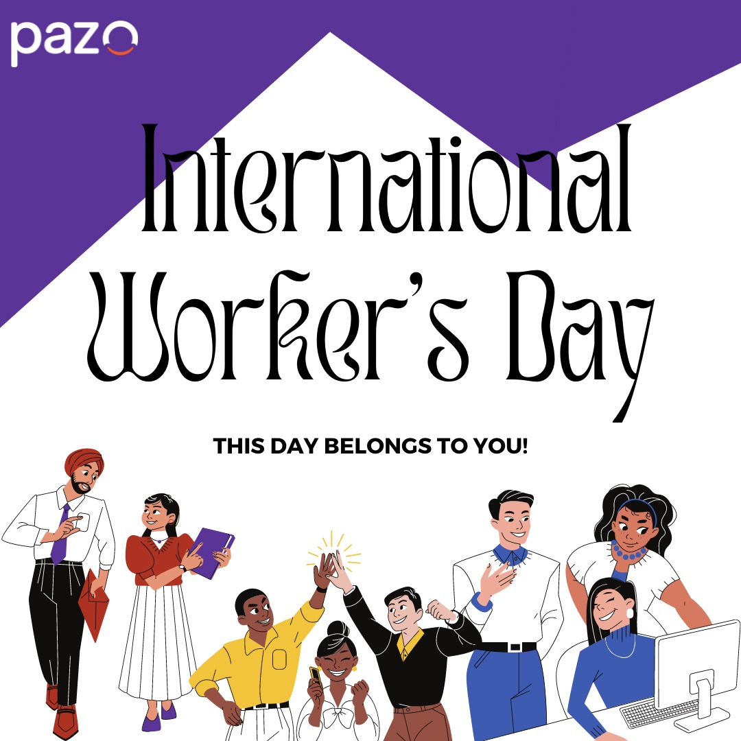 Go_Pazo's tweet photo. Happy International Worker's Day!

#internationalworkersday #labourday #creator #helper #success #builder #achiever #pazo #pazofamily #supportingfrontlineworkers https://t.co/MyJqOWAti9