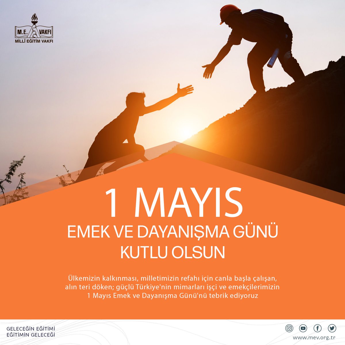 Sermayesi emek ve kutsal alın teri olan tüm işçi ve emekçilerin 1 Mayıs Emek ve Dayanışma Günü kutlu olsun.
 
#1mayısemekvedayanışmagünü