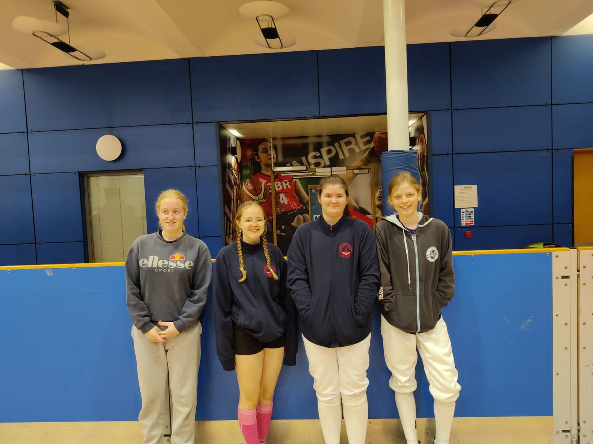Next up our ladies, best of luck today, go get em girls!!! National championships 2022 🤺 🔥🔥<a href="/britishfencing/">British Fencing</a> #foil #fencing