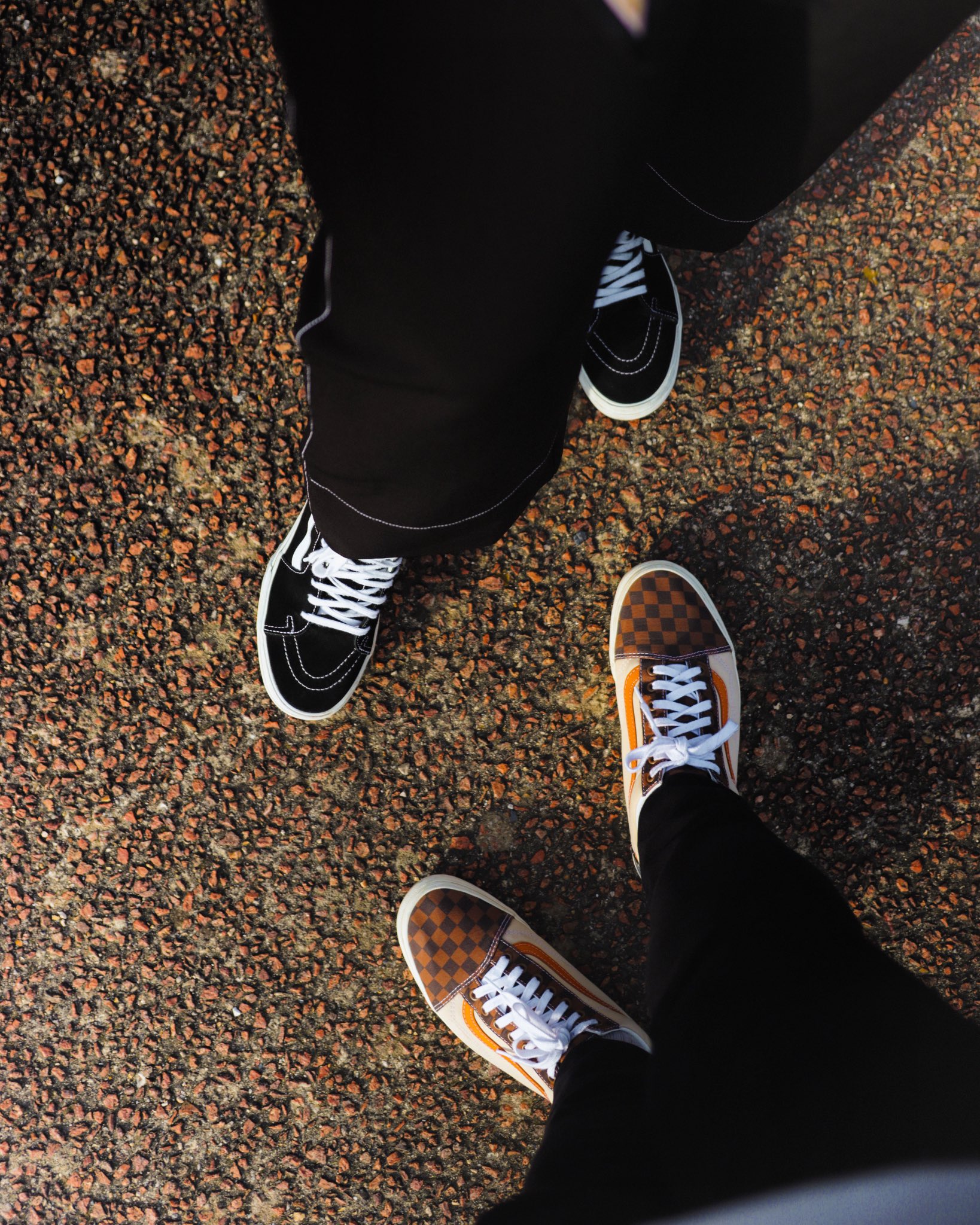 Vans old hotsell skool couple shoes