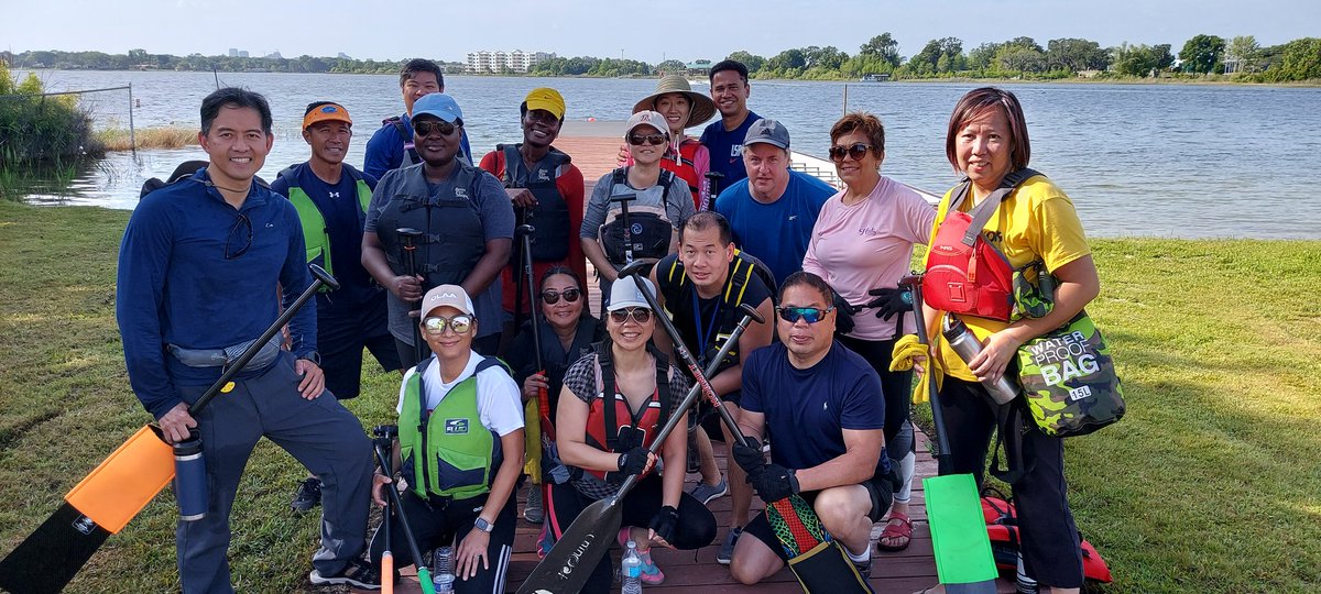 AsiaTrend's tweet photo. This is how team CHARGE training yesterday. 
If you or a couple of friends, family, colleagues are interested, check out C.H.A.R.G.E. Dragon Boat - Orlando . Come and paddle with us on Saturday morning. Newbies get two free tryouts!
https://t.co/mJdguxMYPH https://t.co/7AqHrb6OCs