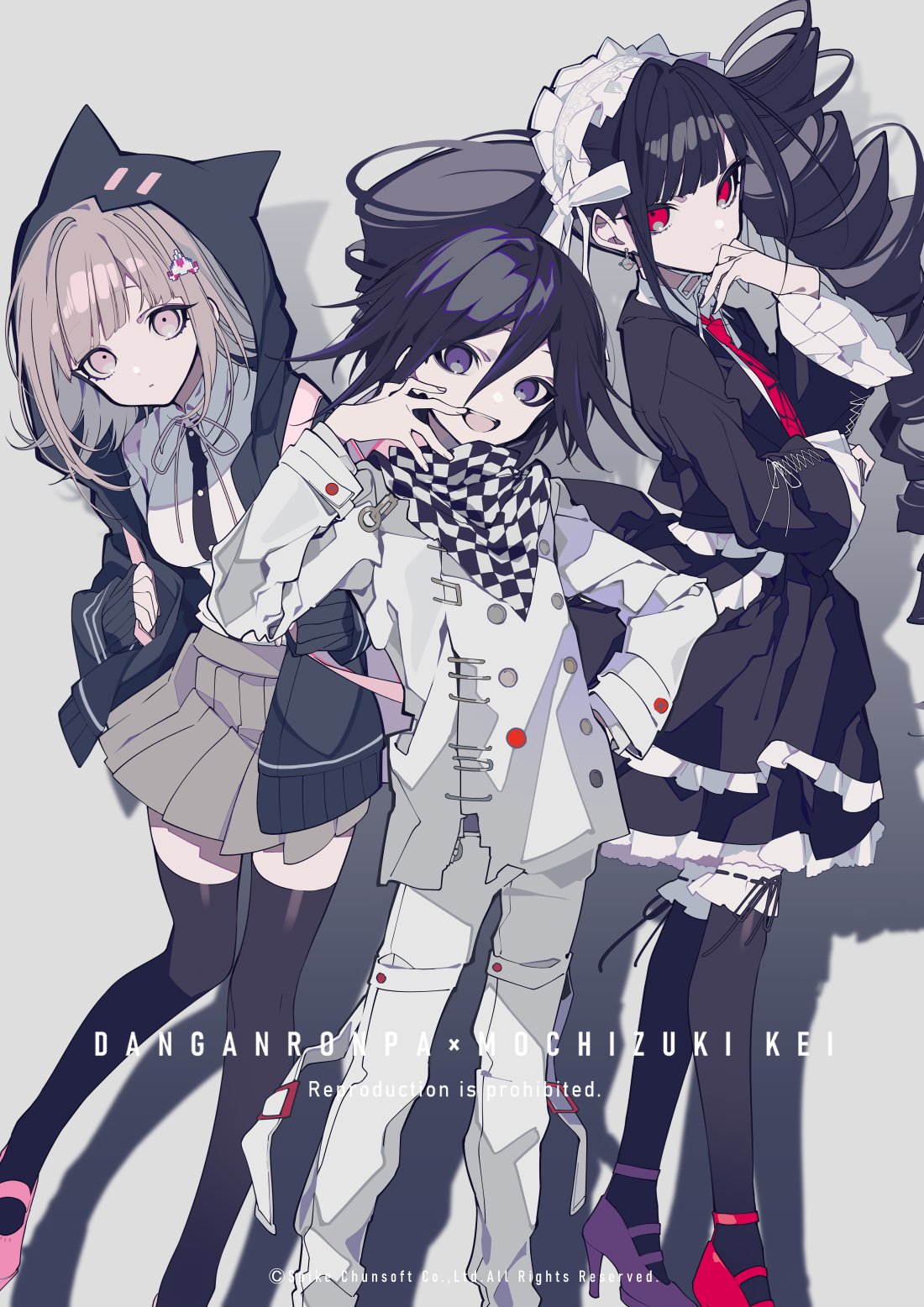 ダンガンロンパ 望月けい　女の子　まとめ売り ダンガンロンパ』×イラストレーター『望月けい』コラボイベント