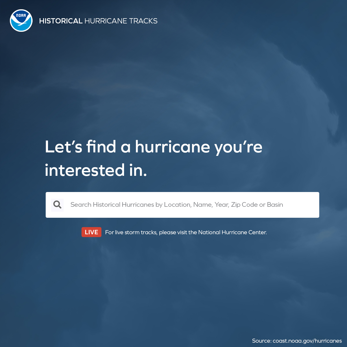 To kick off Hurricane Preparedness Week, the first part of preparation is determining your risk. The NOAA can help you with its Historical Hurricane Tracks tool that uses your zip code to display paths of past storms related to your location.
