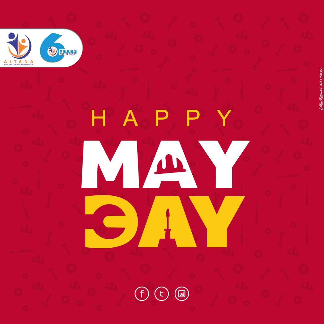 ALTANATIONS's tweet photo. Happy May Day and a Happy New Month to y'all.
May your efforts never go unrewarded.
#Mayday #Newmonth #Labourersday #designthinking #1stMay #design #bot https://t.co/njSPQMC7yW