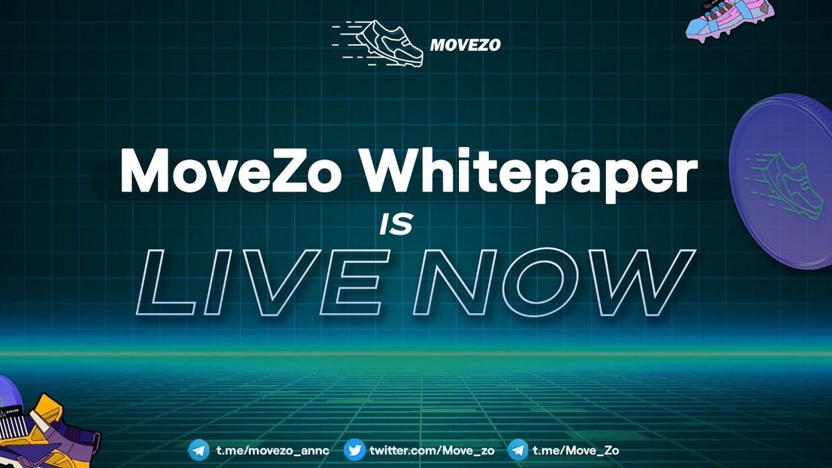 Move_zo's tweet image. MoveZo - Inspiring you to lead Healthy Lifestyle!

⚡Our Whitepaper is now Live
     At docs.movezo.xyz

✧ Includes All The Details you need Regarding MoveZo 🤝

Whitepaper would be constantly updated as needed.

#Move2Earn #MoveToEarn #BSCGems #NFT #Web3 #Metaverse