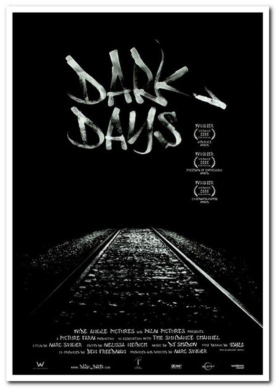 drpseudonoym2's tweet photo. @davidcinema Don't know if I could pick a best, but Dark Days is memorable. https://t.co/zVvrvFEzr8