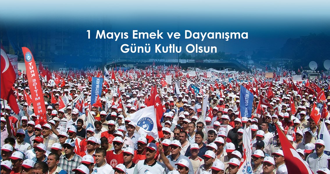 1 Mayıs ve Emek ve Dayanışma Günü’nde Taleplerimizin Karşılık Bulmasını Bekliyoruz.
Genel Başkan Talip Geylan, 1 Mayıs Emek ve Dayanışma Günü dolayısıyla bir mesaj yayınladı. 
tes.org.tr/1-mayis-ve-eme…