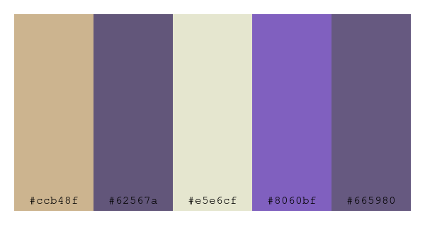 ColPaletteBot's tweet photo. Beep beep, here's a pretty color palette for you!
color-scheme.js parameters used:
- hue: 271
- variation: soft
- colors: #ccb48f, #62567a, #e5e6cf, #8060bf, #665980
Have a lovely day!
#twitterbot #colorpalette #colors #palette #prettycolors https://t.co/QHOUAM9rwR