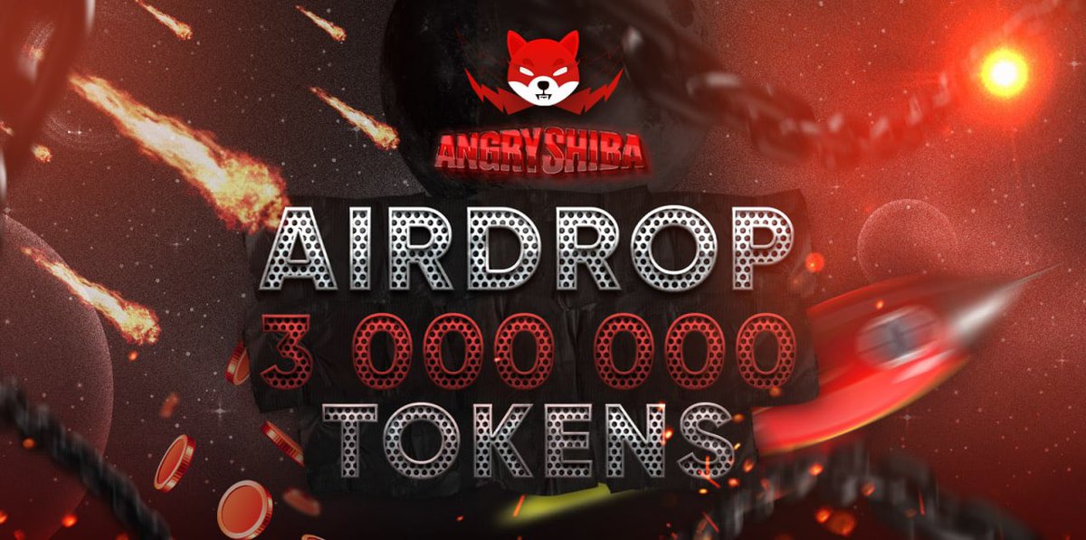 Angry_Shiba_BSC's tweet photo. 📢 ANGRY SHIBA 3.000.000 TOKENS AIRDROP 💸

🏃‍♂️ Don't miss the opportunity! 
 
🏆 There will be 250 winners
🚀 Tokens will be sent after launch 

⚠️ Be active in the chat, send memes and arts to increase your chances of getting free tokens ⚠️
 
https://t.co/lILTQzUkVu

#AIRDROP https://t.co/IO1MAv62kd