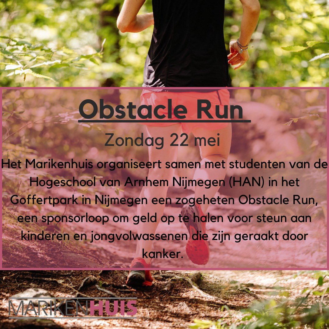 Obstacle Run zondag 22 mei facebook.com/events/1206381…