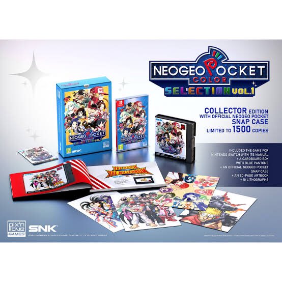 CreativoenJapon's tweet image. Voy a sortear una unidad de NEO GEO POCKET COLOR SELECTION VOL 1 (collector’s edition) para Nintendo Switch,cortesía de @PixnLove_Store
 
✅sigue a @CreativoenJapon y @PixnLove_Store 
✅dale RT
✅para todo el mundo
✅termina en 7 días 
¡Suerte a todo/as!
👀instagram.com/p/CbIBGkdhyBy/…