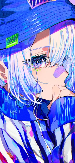 「女の子 青い眼」のTwitter画像/イラスト(人気順)