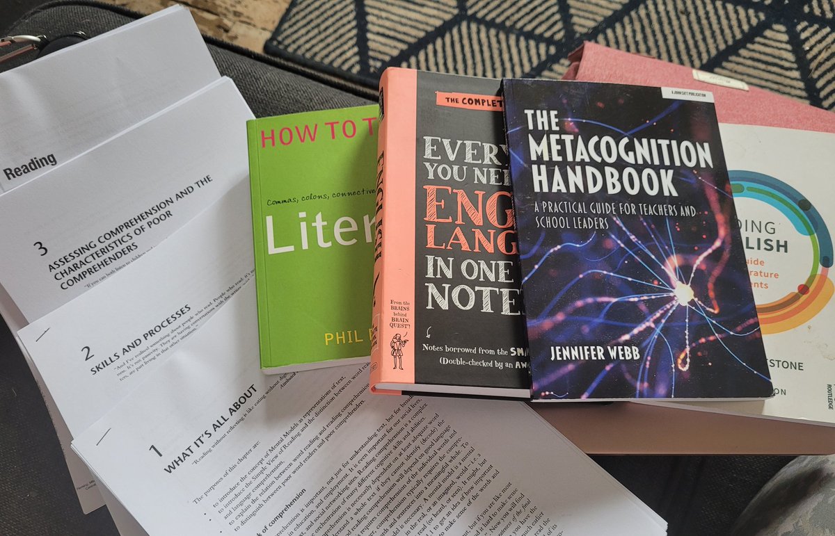 MrsLS_English's tweet image. The sun has gone in, so the books have come out 📚 #lastassignment #research #reading #BCU #BCUPGCESec #teamenglish #edutwitter