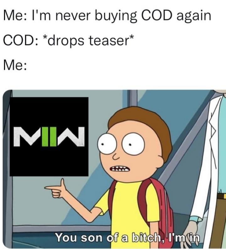 ModernWarzone's tweet image. The CoD cycle never ends. #MW2