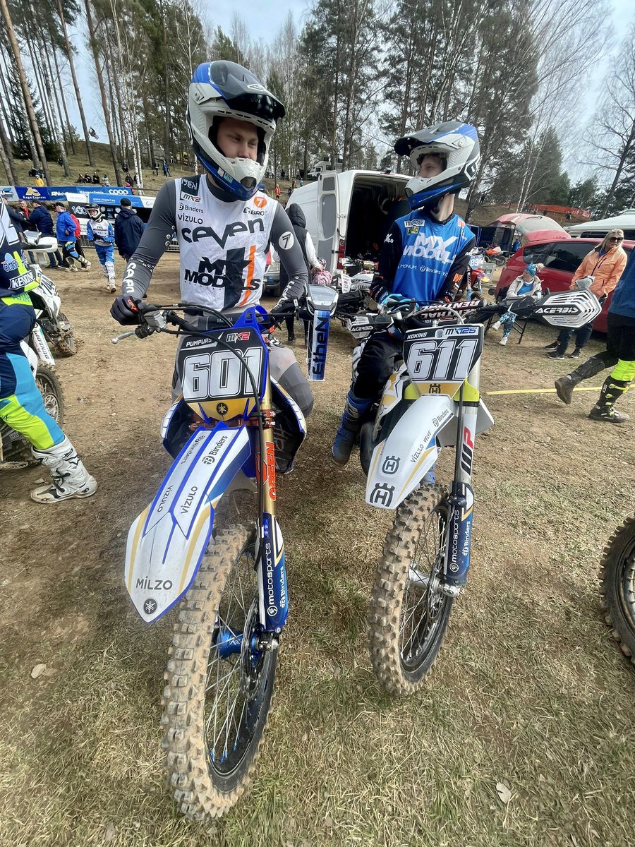 #MXModuls sportisti M.Pumpurs un M.Kokins startējuši MX Liiga Pölva Kevad sacensībās Igaunijā.

Pumpurs abos braucienos finišēja 4.vietā. Braucienu summā - 3.vieta.🥉

Kokins abos braucienos finišēja 2.vietā. Braucienu summā - 2.vieta. 🥈
