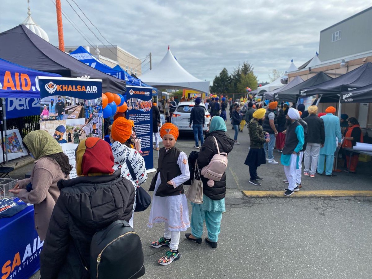 khalsaaidca's tweet photo. Come meet team #Victoria and team #Nanaimo at the Khalsa Day Celebrations today at Victoria Singh Sabha https://t.co/w5pol0WyCB