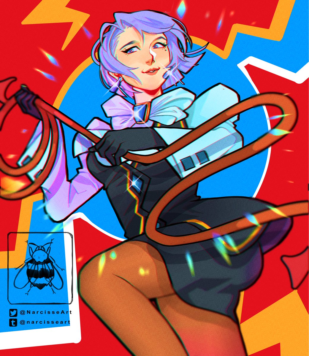 NarcisseArt's tweet photo. ⚖️ ELECTRIC PROSECUTION ⚖️
#AceAttorney #FranziskaVonKarma https://t.co/bKzwIJZUlr