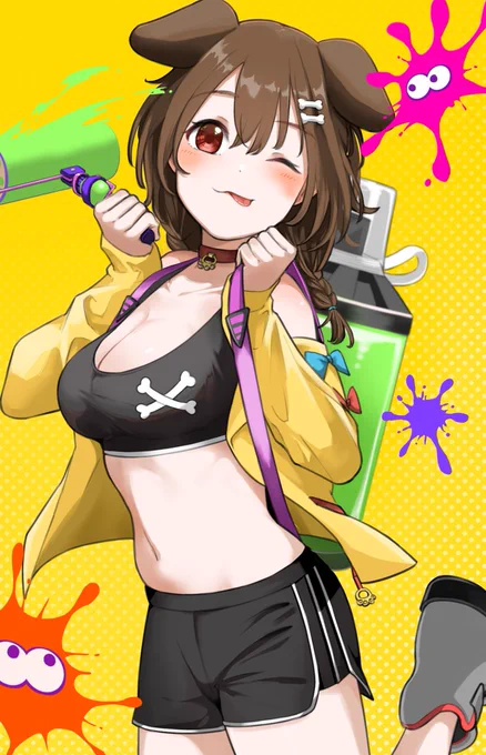 スプラころさん応援
#できたてころね 