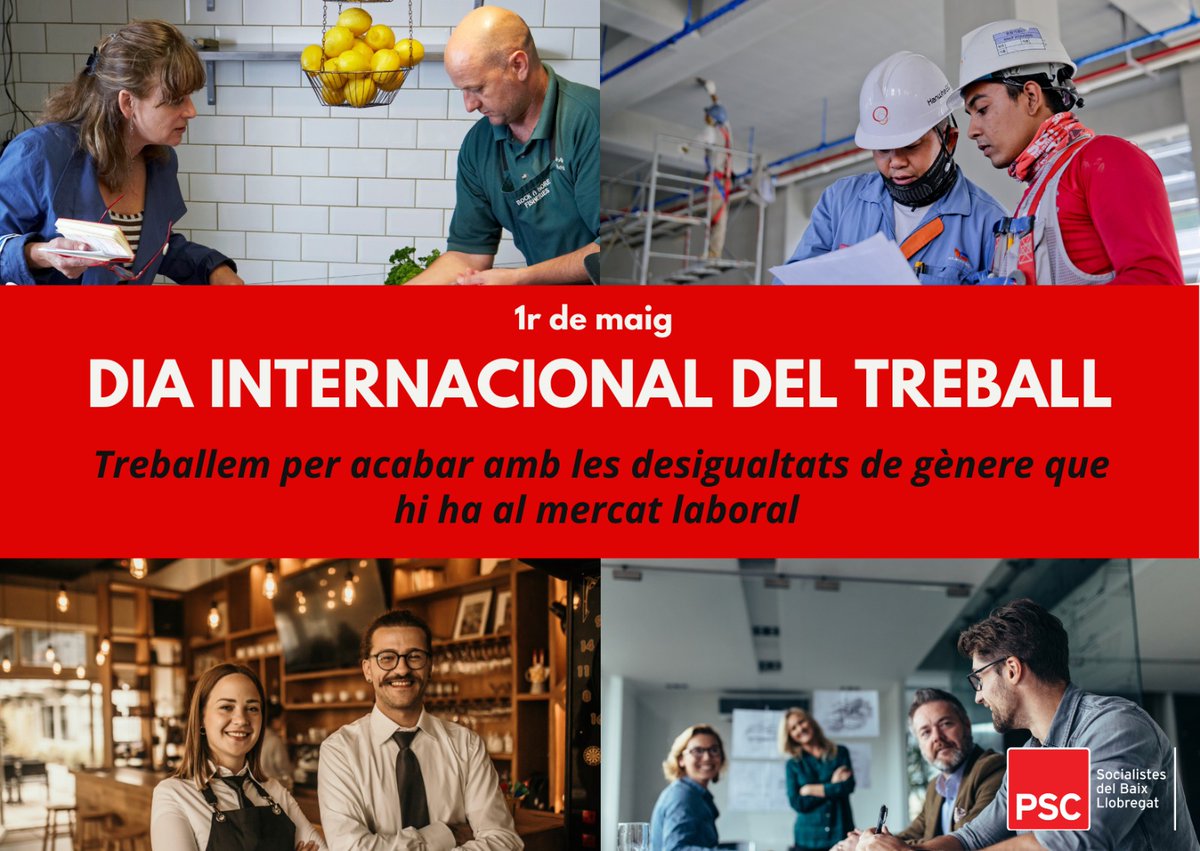 🗓️ Avui, 1r de maig, #diainternacionaltreball, els i les socialistes de #Gironella
 reivindiquem la reforma laboral del govern de Pedro Sánchez, ja que ha millorat les condicions de vida de les treballadores i  treballadors del nostre país.👇🏻