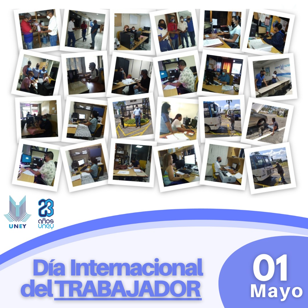 Hoy #DiaDelTrabajador felicitamos a todos los seres humanos que con su labor, entrega y compromiso hacen posible, la vida productiva de #Venezuela en especial a todo el talento humano de la <a href="/uney_oficial/">UNEY</a> son ustedes la clave de nuestro éxito. Felicidades.