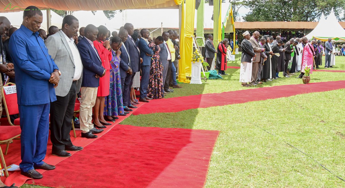 MusaliaMudavadi's tweet photo. At the invite of Nandi Gov H.E @Araap_Sang, I together with National Assembly Speaker @SpeakerJBMuturi led Kenya Kwanza leaders to a thanksgiving ceremony for the County of Kapsabet.

The Church will remain a strong pillar during &amp; after the formation of the Kenya Kwanza Govt. https://t.co/1iVUTHNoDP
