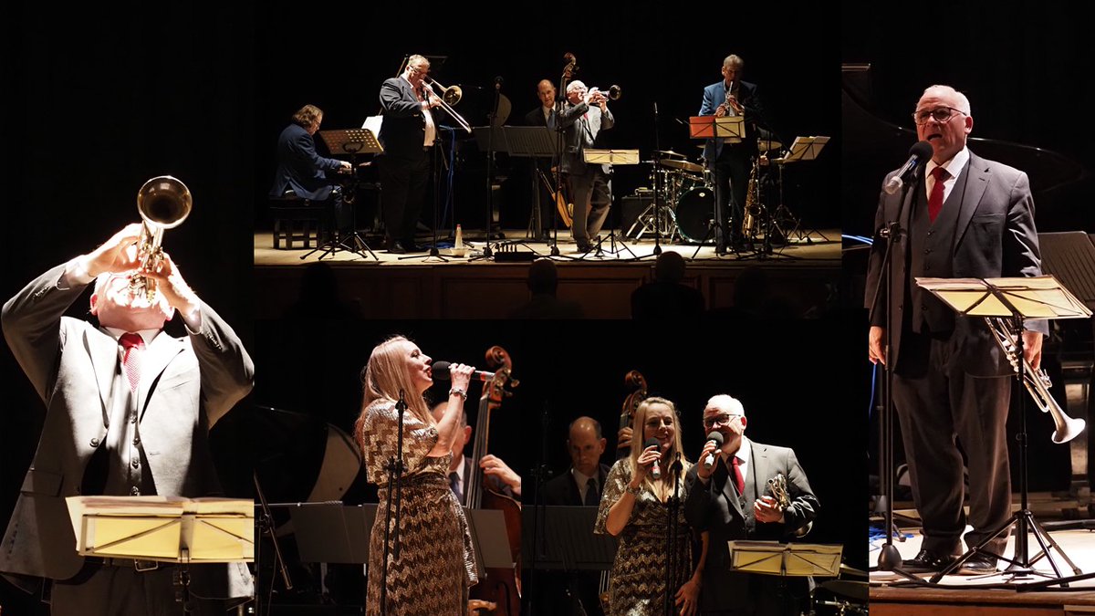 A photo reminder of April’s great Louis & Ella tribute that had people dancing in the back row. BJazz’s liveliest and busiest concert this Season. Coming up: Sat May 7th – Roger Beaujolais quartet – world class vibes….