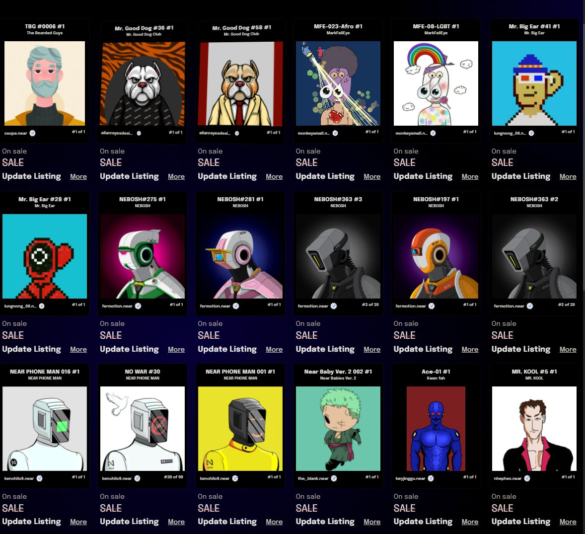 Part two of new collection #digitalart #nft #nftnear $near follow/retweet for #giveaways give some <3 to artists -> @cscpe_near <a href="/mrgooddognft/">Mr. Good Dog</a> <a href="/Aueaungkoon4/">FerMotion</a> <a href="/SensesLand1/">Zaint 's Land</a> <a href="/kenchilo99/">K</a> <a href="/MarkFallEye/">MarkFallEye</a> wish u great day! :)