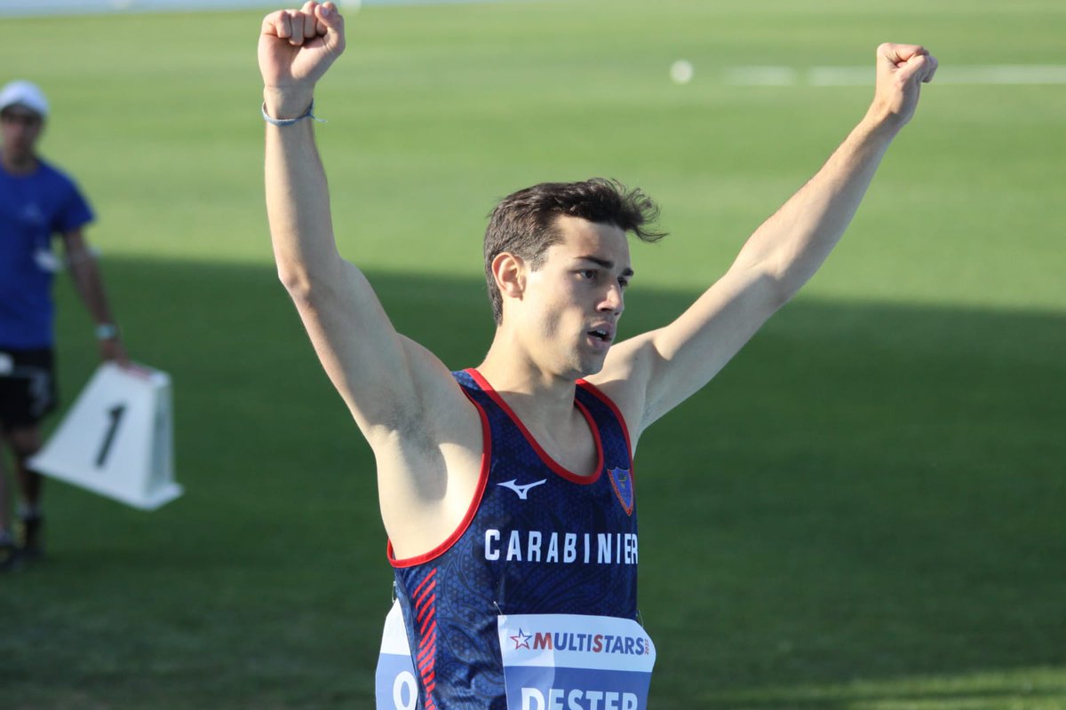 atleticaitalia's tweet photo. #atletica  🇮🇹  DESTER SOPRA GLI OTTOMILA!

 🚀 l'azzurro Dario Dester supera la fatidica barriera nel decathlon: con 8109 punti è terzo al Multistars di Grosseto, secondo italiano di sempre: dal 2004 non veniva superato questo muro💪 MPI U23 e standard per gli Europei

📷 Moscati https://t.co/nqN9aNEDmT