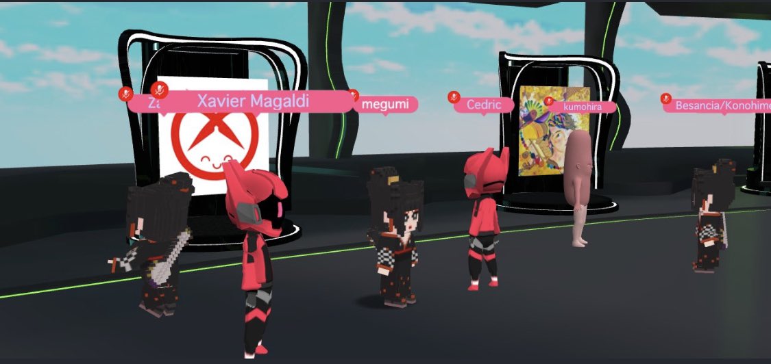 Sunday visit somewhere between Japan and France 📍 #NFTFESTA  
Un grand merci  <a href="/Crypto__Notion/">Megumi 🇯🇵🌈🇫🇷✈️ #カフェ構想 中🌟 #デジ現 ありがとう</a> <a href="/FranceJapon_NFT/">日仏🌈NFT交流会 🇯🇵🌐🇫🇷 France🌈Japon NFT</a>  🇯🇵🇫🇷