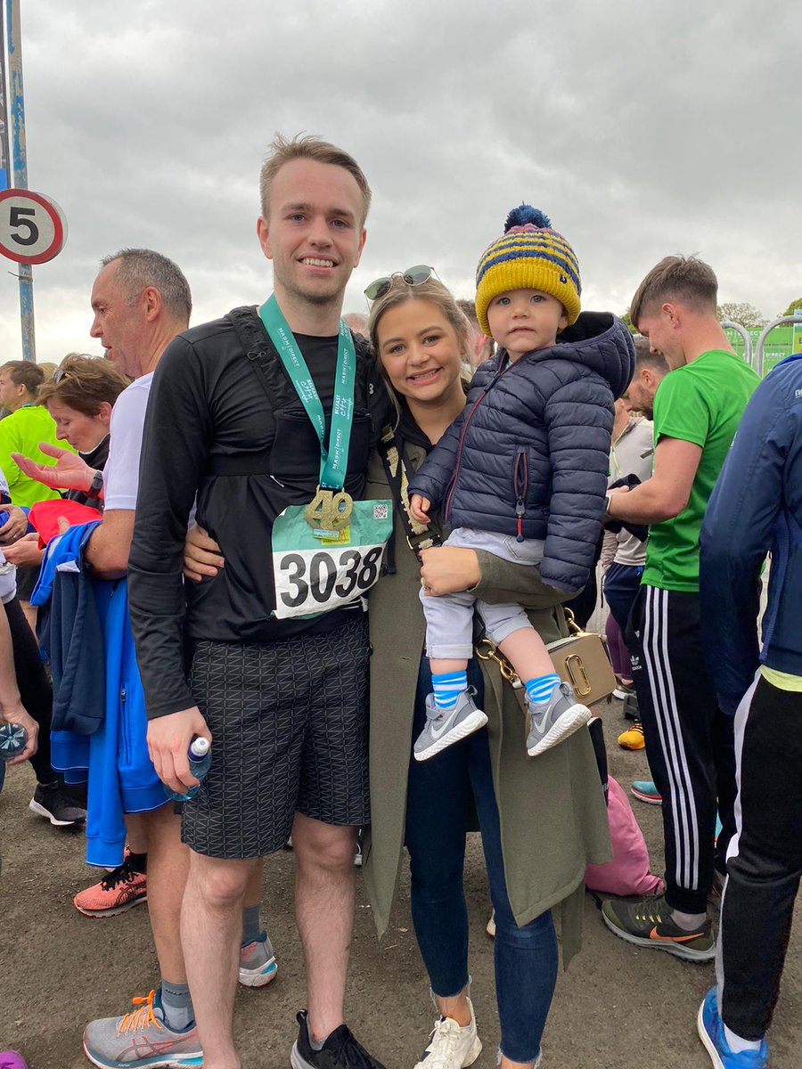 Delighted to have the first marathon complete ✅ 🏃<a href="/marathonbcm/">BelfastCityMarathon</a> <a href="/mashdirect/">Mash Direct</a>
Special shout-out to the supportive partners and families that have had to put up with the training schedules #teameffort