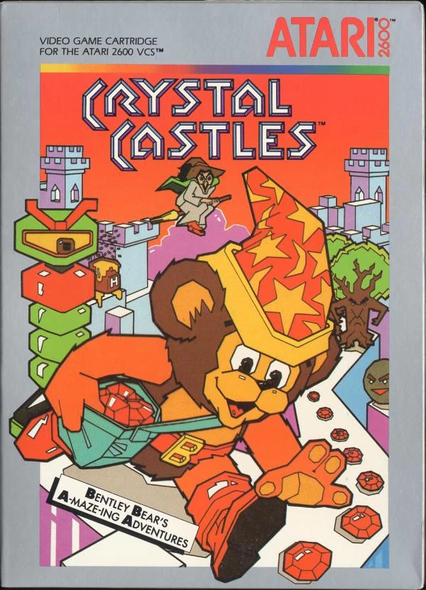 Today's scrimblo of the day is Bentley Bear from the arcade game Crystal Castles! This might actually be one of the oldest scrimblos to exist, as the game was released in 1983