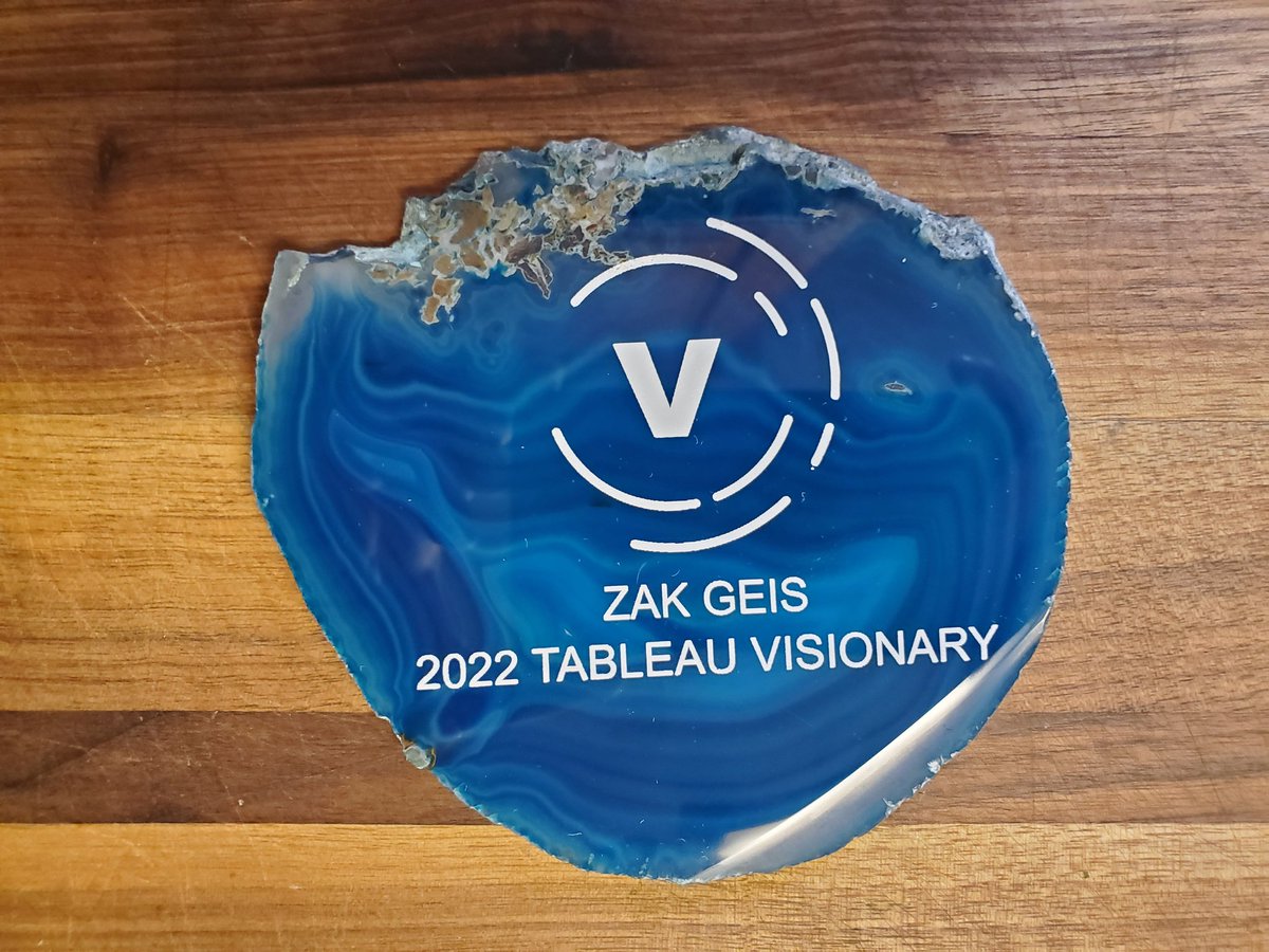 ZaksViz's tweet image. Tomorrow I start a new chapter in life &amp;amp; welcome my daughter into the 🌏! I&apos;m also taking a break to focus on family

That said I received something in the 📬 I needed to share

I&apos;m still in shock I&apos;m part of this amazing group

Thanks &amp;amp; Love ya #datafam, Zak

#TableauVisionaries