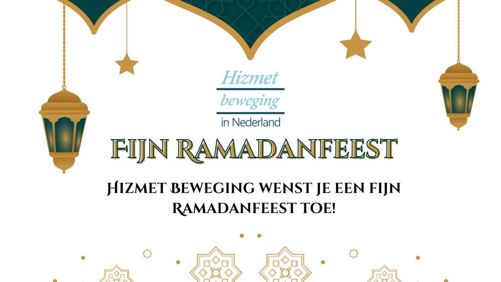 Voor iedereen die vandaag het einde van #Ramadan  vieren wensen wij een fijn #Ramadanfeest toe. #Suikerfeest

De Hizmet-beweging in Nederland wenst iedereen die het vieren een prettig #Ramadanfeest toe!